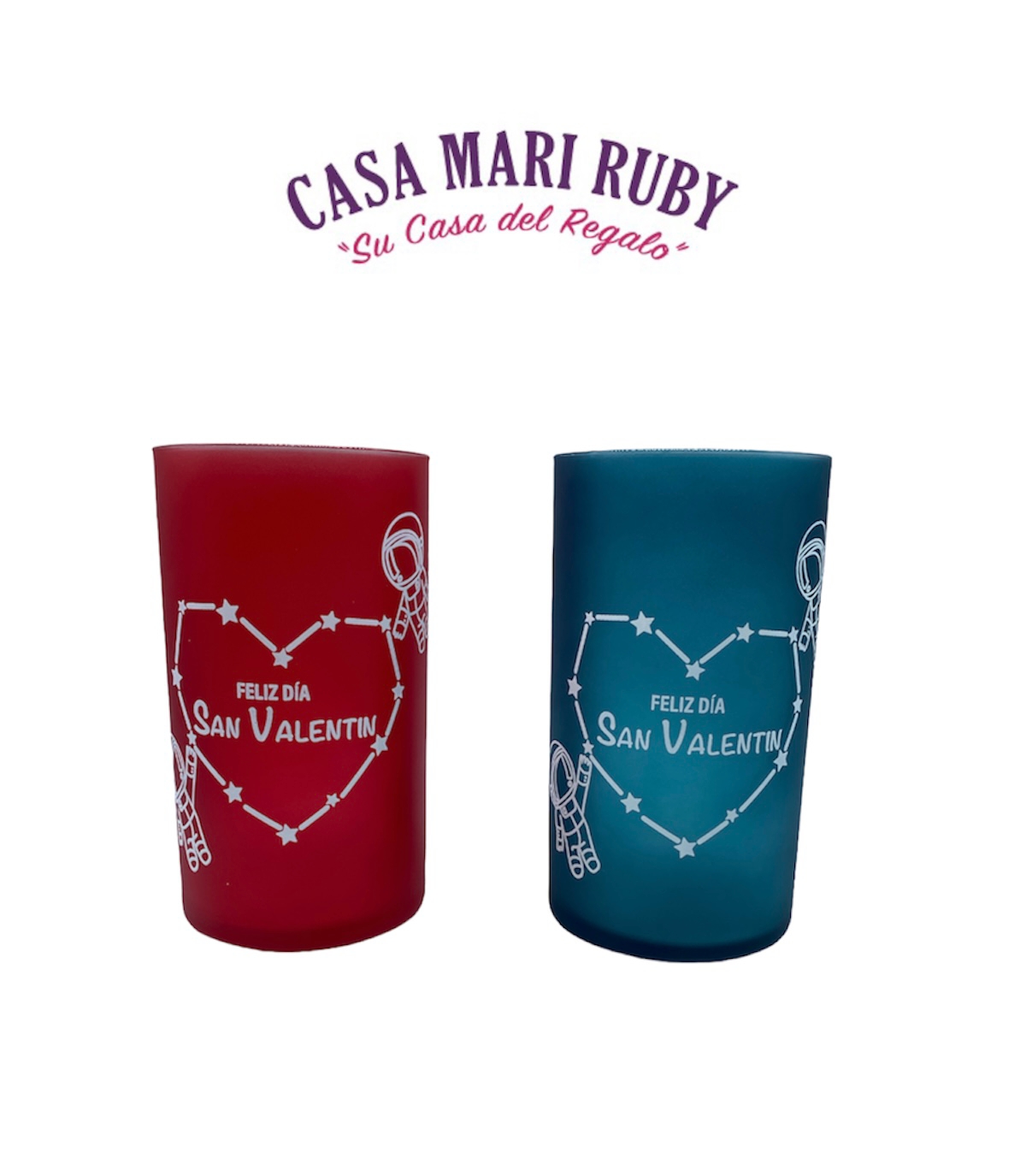 VASO RAUND ASTRONAUTA FEBRERO